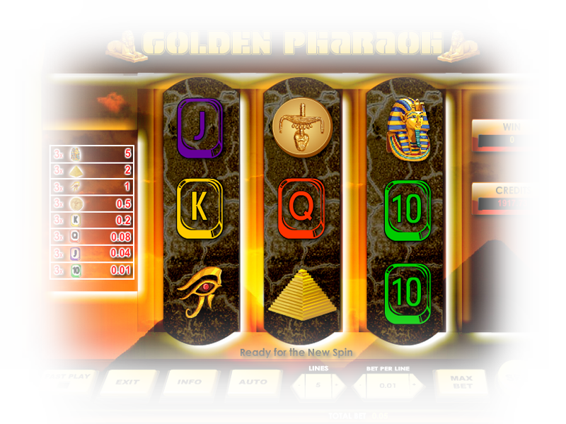 Golden Pharaoh 3RS